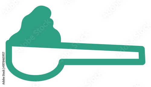 Japanese Matcha and Green Tea Ceremony Decoration Element. This two-tone decoration asset is perfect for minimalist cafe branding, menu design, and artisanal tea packaging.