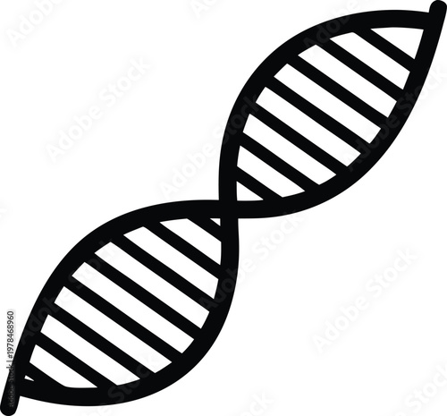 DNA molecule structure illustration