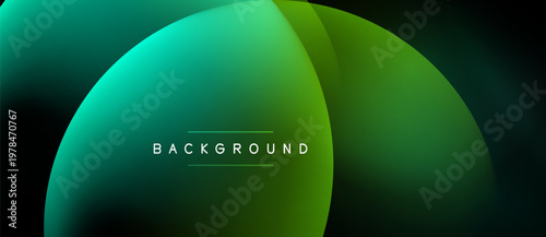 Abstract gradient design. Smooth color transitions create modern visual effect. Text BACKGROUND centered on image. Dark backdrop enhances vibrancy.