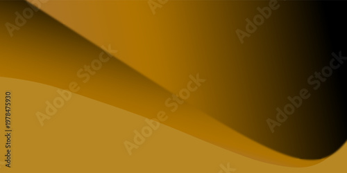 Elegant golden waves flow smoothly into deep shadows, creating a luxurious abstract motion that feels rich, modern, and visually captivating