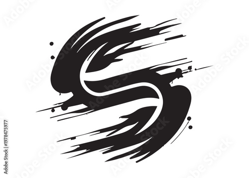 splashes logo silhouette vector, ink splash silhouette vector illustration, paint splashes silhouette vector logo, black ink splash logo silhouette design on white background