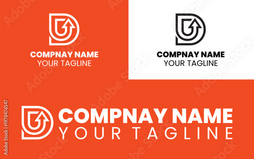 Fotografi logo design for latter D