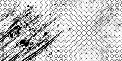 texture for fishing nets. Grunge pattern for sportswear or soccer goal, volleyball net, basketball hoop, hockey, athletics. Grunge background