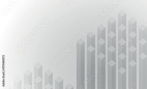 Modern abstract background with futuristic 3D cube arrangement design. Creative vector design with checkered style for brochure, presentation, certificate and advertisement. EPS. 3