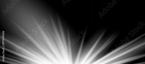 Fantasy light spiral with glowing stars, sparkling particles and radiant beams, cosmic background with vibrant illumination and magical energy composition