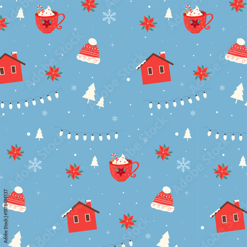 Christmas Winter  Pattern
