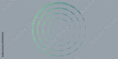 Blue abstract background with glowing circles. Swirl circular lines pattern. Geometric spiral. Twirl element. Modern graphic design. Futuristic technology concept. Vector illustration