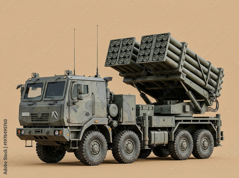 Obraz premium Korean Defense Arsenal Power 대한민국 국산 무기 체계의 강력한 위용