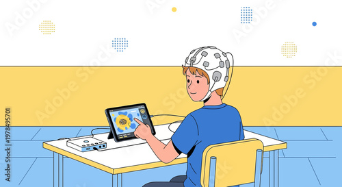 Brain activity measurement during an experiment with advanced medical technology involving neural