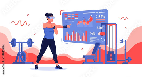 Augmented reality fitness training empowering workout analysis for enhanced physical performance