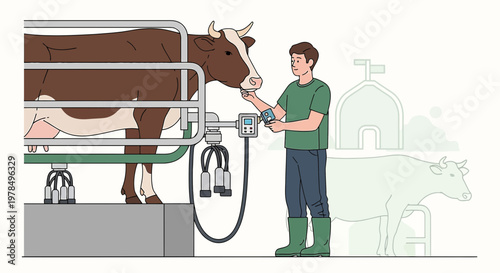 Automated dairy farming: A modern approach to livestock management using innovative technology