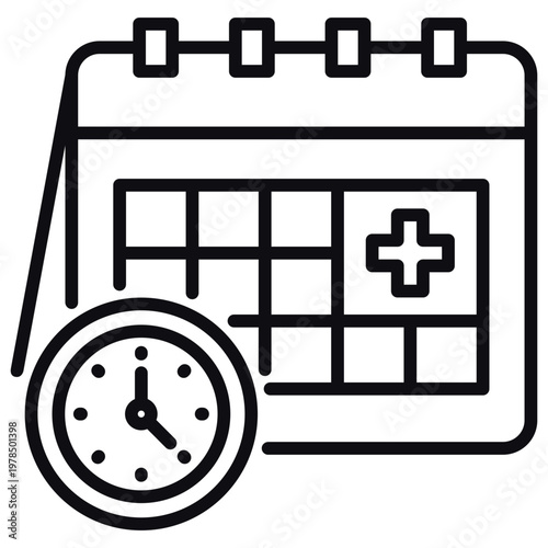 Fotografie Scheduling Icon