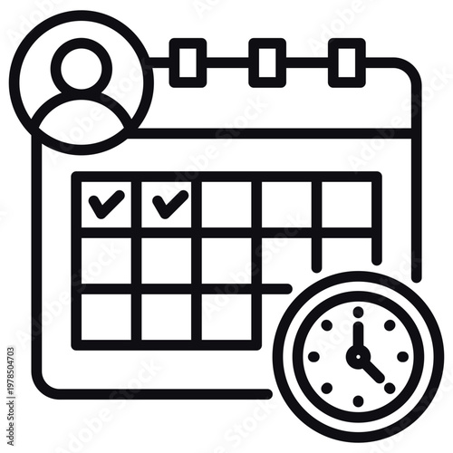 Appointment Scheduling Icon