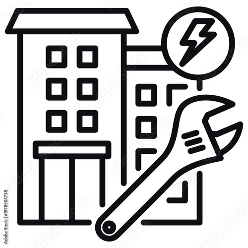 Facility Maintenance Icon