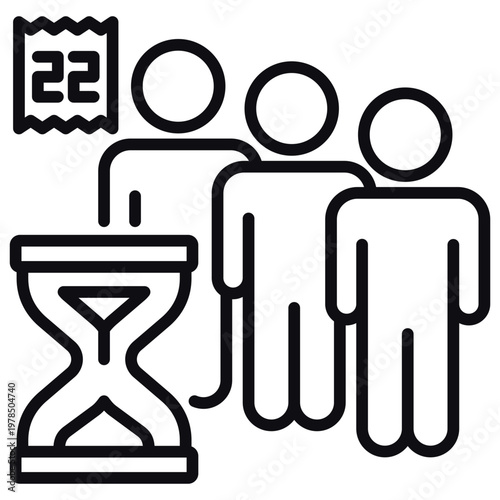 Queue System Icon