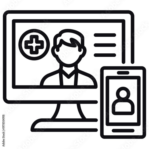 Telemedicine Icon