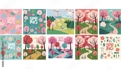 Tropical beach vibes vector illustration, summer vacation elements with palm trees and ocean, seaside holiday icons set on wood background