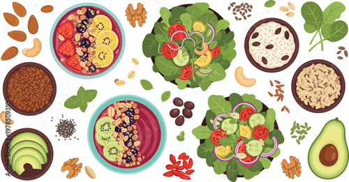 Character traits and roles comparison table infographic, personality analysis chart with professions and behavioral descriptions vector design