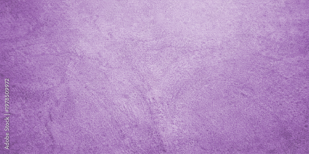 Fototapeta premium A vintage pink and purple grunge wall background features an aged paper texture with a violet paint pattern on a blank textured canvas material for a light retro design backdrop