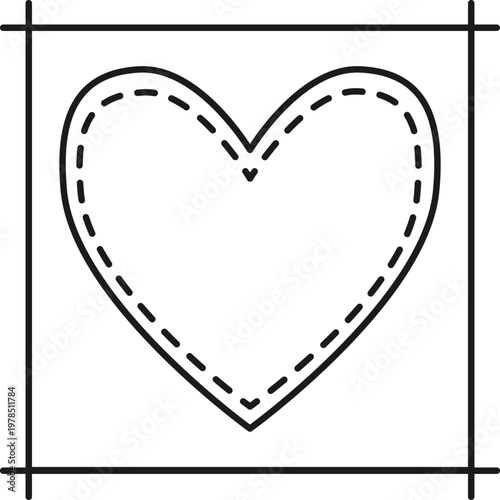 Diagram of a simplified electric motor showing magnetic field lines and rotor
