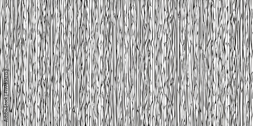 Abstract black and white textured background with chaotic linear patterns