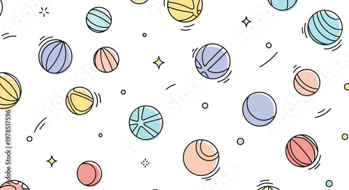 Gemini said

A colorful seamless pattern featuring hand-drawn Easter eggs with festive ornaments and pastel colors for spring holiday scrapbooking or textile design