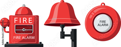 Cattail reed plant vector set with green leaves and brown bulrush spikes, marsh wetland botanical illustration isolated on white background