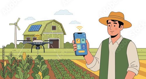 Precision farming with drone technology empowering farmer for efficient agriculture