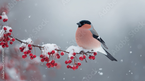magnificent tiger playing joyfully with falling leaves in colorful autumn forest