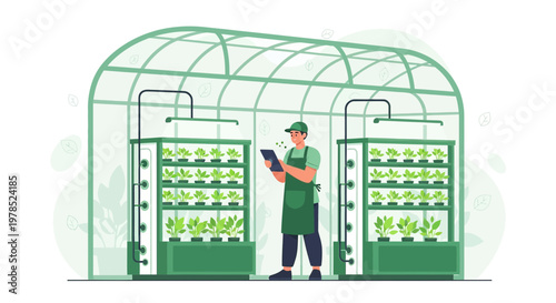 Precision Agriculture: Smart Farming with Vertical Hydroponics Technology and Digital Data