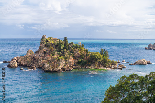 Photography Isola Bella island in Taormina, Sicily