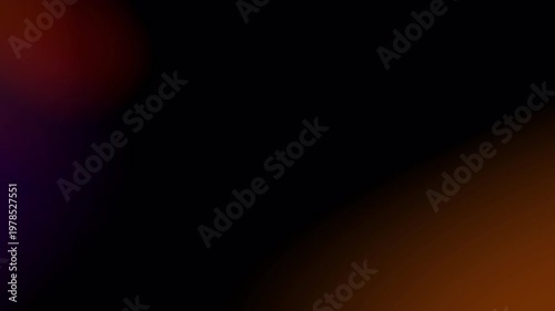 Cinematic Purple Orange Light Leak Background Soft Gradient Glow Loop