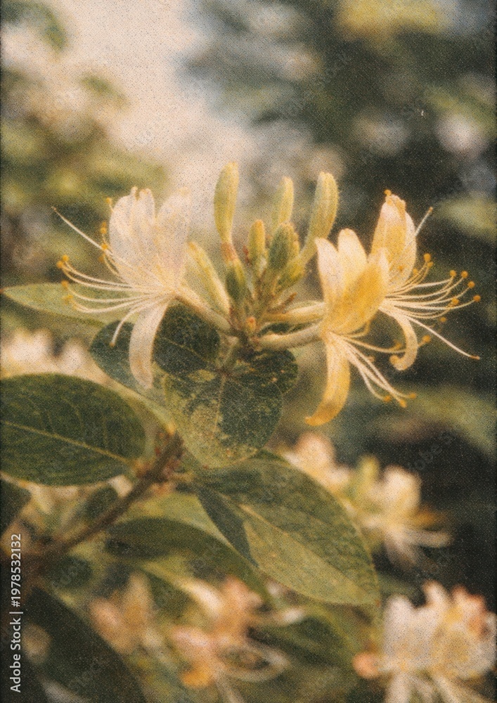 Fototapeta premium Serene floral elegance captured beautifully.