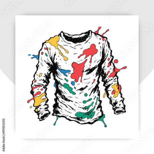 Colorful Abstract Design Women'S Tank Top. Fashionable Athletic Wear For Active Lifestyle Isolated On Transparent Background,