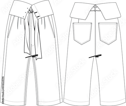 woman turn up belted mom jean