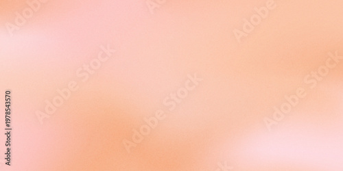 Abstract peach fuzz color vector banner. Blurred light fresh orange delicate gradient background. Pastel pink smooth spots. Neutral Liquid stains copy space banner. Vector gentle backdrop illustration