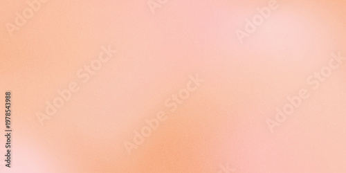 Abstract peach fuzz color vector banner. Blurred light fresh orange delicate gradient background. Pastel pink smooth spots. Neutral Liquid stains copy space banner. Vector gentle backdrop illustration