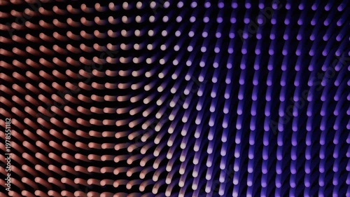 An immersive experience showcasing intricate patterns and shapes