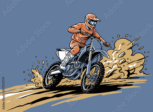 Build for speed. Motorcycle print design for t shirt print, poster, sticker, background and other uses. Legend race. Road speed graphic print.