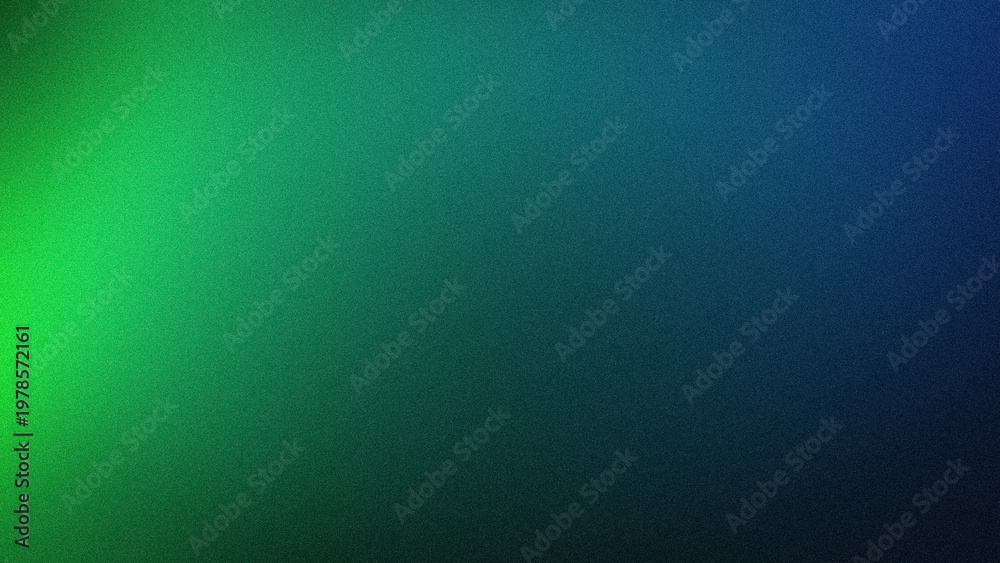 Obraz premium Modern 4K grainy abstract background with emerald green, teal and navy shades