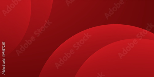 Red abstract background. Dynamic shapes composition. Vector Eps10