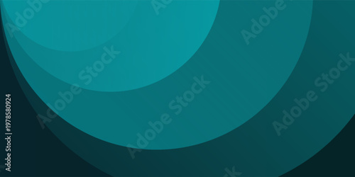 Dark blue abstract background with glowing curve. Shiny blue gradient geometric element design simple modern texture