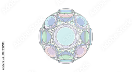 Canvastavla Colorful Iridescent Gemstone Jewelry Bead.