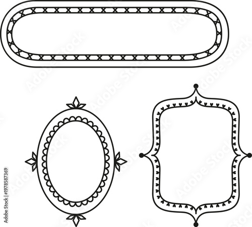 Chainmail armor fragments with riveted and butted links