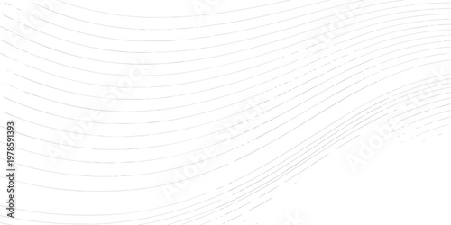 Abstract white lines forming a flowing curved pattern on a background