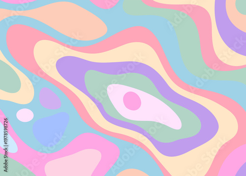 Design banner simple hand drawn background. Colorful poster background.