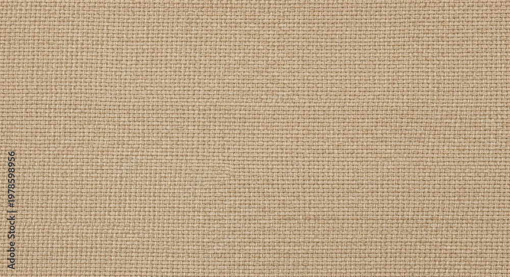 Fototapeta premium beige woven fabric texture close-up seamless pattern