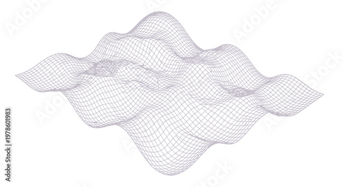White mesh fabric textile material.