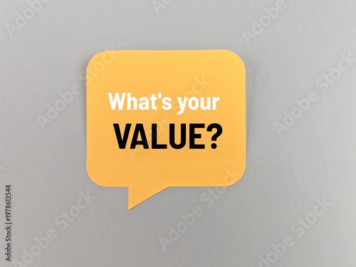 Reflect on personal worth and contribution — a motivational prompt encouraging self-assessment in career, business and life.  
