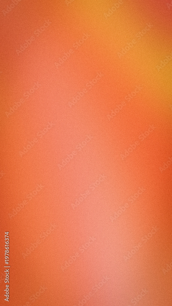 Fototapeta premium Abstract grainy gradient background with vertical orange yellow and red colors